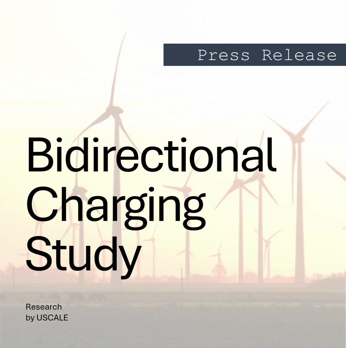 Press Release: Bidirectional Charging Study 2025